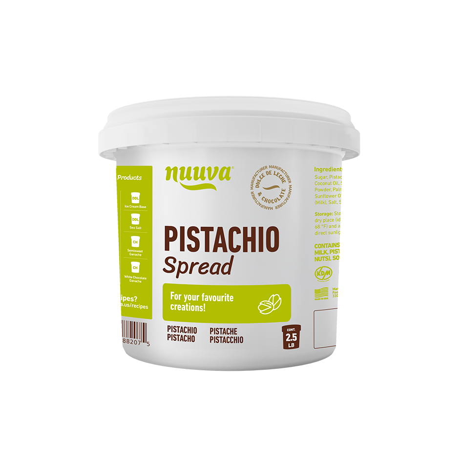 Nuuva Pistacho Spread 2.5 LBS