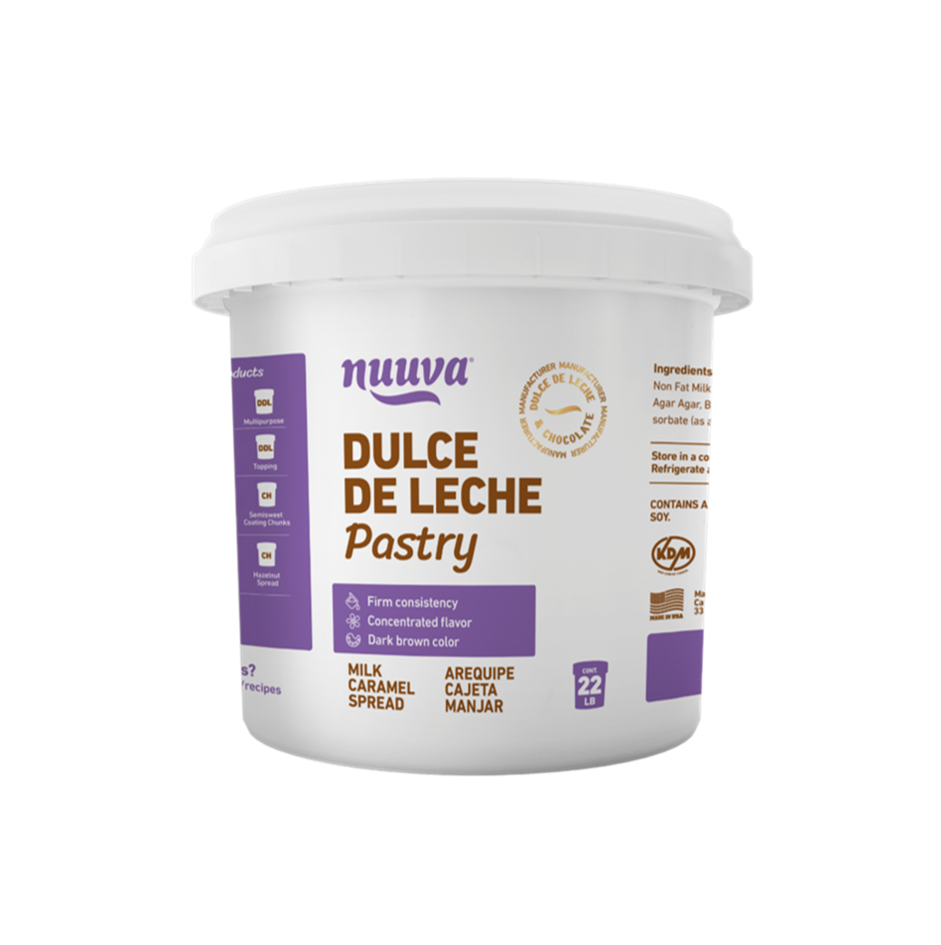 A container of Nuuva Dulce de Leche pastry