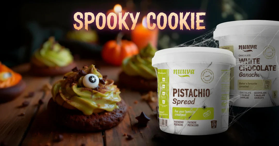 Spooky Pistachio Cookies