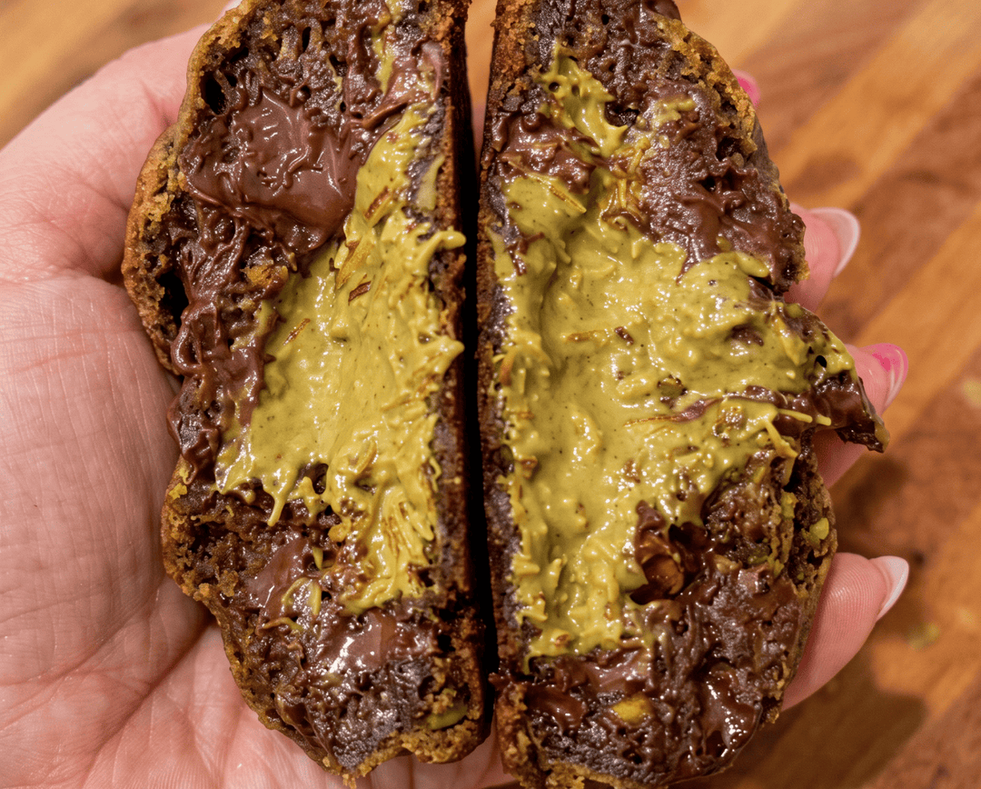 Dubai Chocolate New York Style Cookies