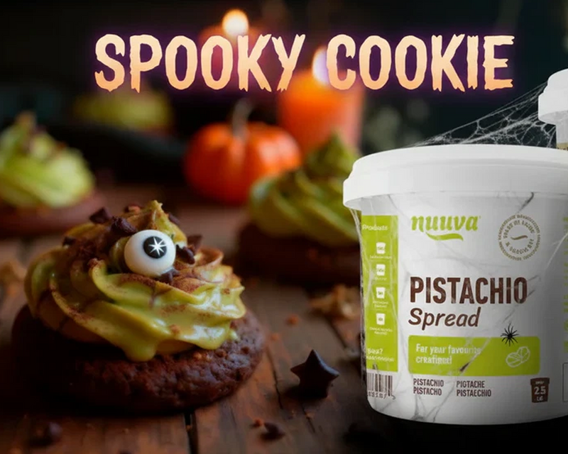 Spooky Pistachio Cookies