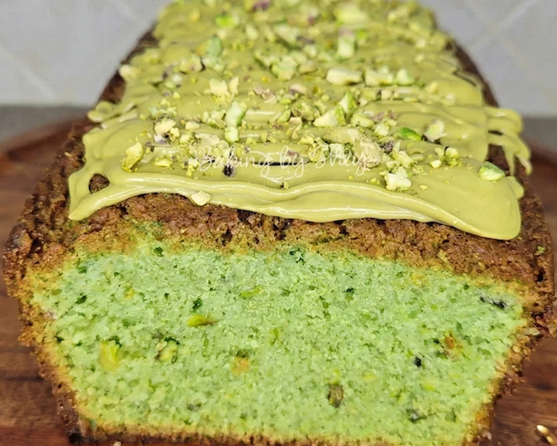 Fluffy Pistachio Cake