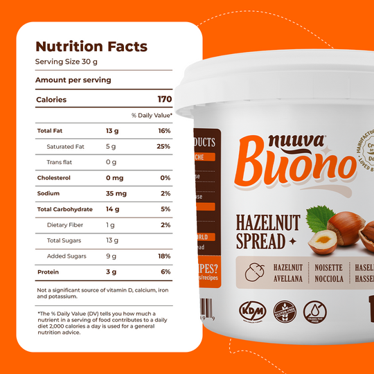 Buono Hazelnut Spread (FREE SHIPPING)